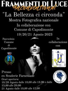 Locandina Frammenti di Luce 2023 - Capodimonte